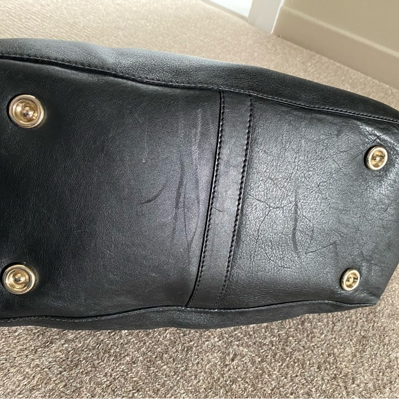 Authentic Jimmy Choo large black shoulder bag - Picture 5 of 7